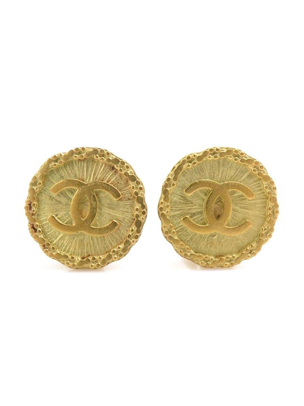 Auth Chanel Earrings Gold Metal - #346409C33B